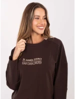 Halenka RV BZ A907.08P tmavě hnědá Halenka RV BZ A907.08P tmavě hnědá