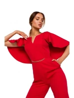 M670 Kombinéza s volánky - černá