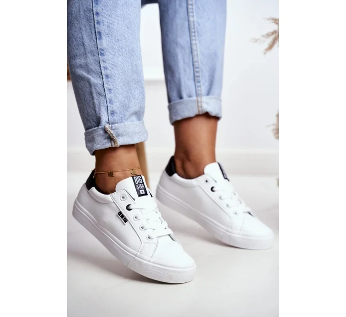 Women's Sneakers Big Star White/Black Women's Sneakers Big Star White/Black