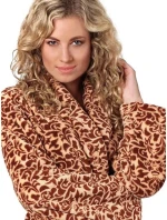 Dámský župan se šálovým límcem VICTORIA model 18997705 - Vestis Dámský župan se šálovým límcem VICTORIA model 18997705 - Vestis