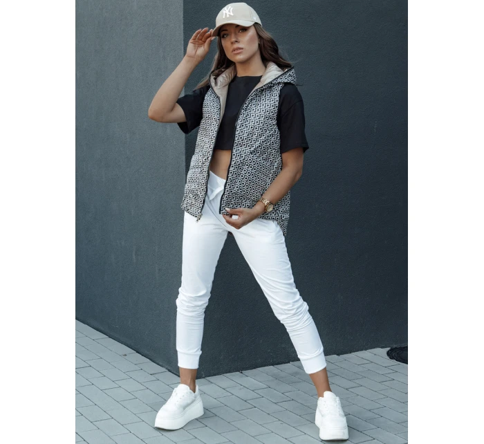 Dámská prošívaná vesta ICONVEST camel FashionStreet TY4433