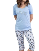 Dámské pyžamo model 21081325 blue - Regina