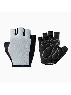 Cyklistické rukavice Wozinsky WRR-02M velikost M - šedé