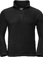 Russell Athletic 874M Fleecová mikina s 1/4 zipem 10.874M black