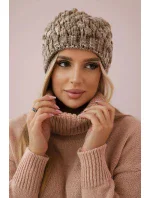 Čepice K156 světle hnědá Čepice K156 světle hnědá