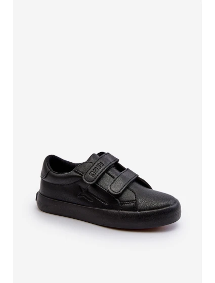 Dětské tenisky na suchý zip Big Star model 21651453 Černé - Big Star Shoes Dětské tenisky na suchý zip Big Star model 21651453 Černé - Big Star Shoes