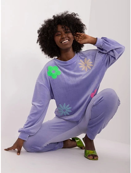 Komplet DHJ KMPL model 19580425 jasny fioletowy - FPrice