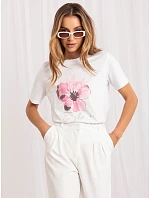 T shirt RV TS model 22296845 biały - FPrice T shirt RV TS model 22296845 biały - FPrice