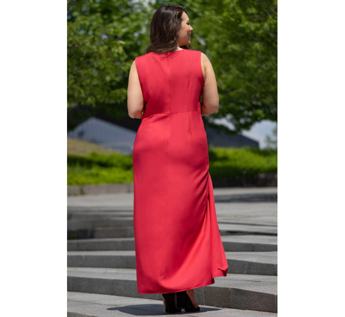 Šaty model 17953575 Červená - Karko