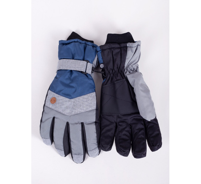 Yoclub Pánské zimní lyžařské rukavice REN-0280F-A150 Multicolour