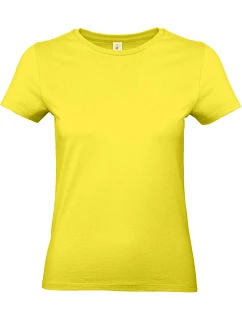 B&C #E190 /women Dámské tričko z těžké bavlny 01.004T solar yellow