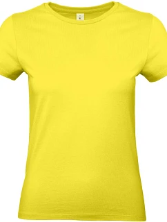 B&C #E190 /women Dámské tričko z těžké bavlny 01.004T solar yellow