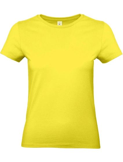 B&C #E190 /women Dámské tričko z těžké bavlny 01.004T solar yellow B&C #E190 /women Dámské tričko z těžké bavlny 01.004T solar yellow