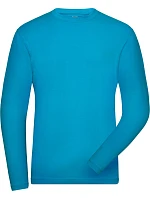 JN Pánské pracovní tričko Solid 02. turquoise model 22531817 - Daiber