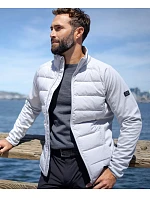 Cutter & Buck Oak Jacket Men Pánská hybridní bunda blue model 22455516 Cutter & Buck Oak Jacket Men Pánská hybridní bunda blue model 22455516