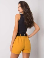 DHJ SN 13186 šortky.03P tmavě žlutá