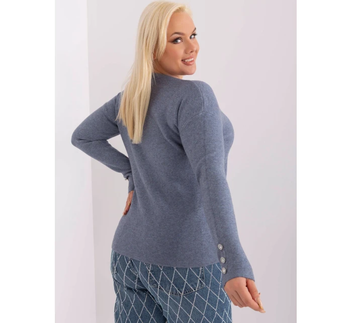 PM SW PM1020 Svetr.12P šedá modrá