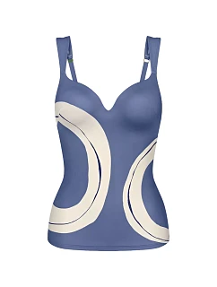 Dámské tankini vrchní díl Summer Allure WP Tankini modré - Triumph