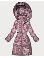 Prošívaný přechodný kabát s kapucí Goodlookin pink (Y3-9215-52) Prošívaný přechodný kabát s kapucí Goodlookin pink (Y3-9215-52)