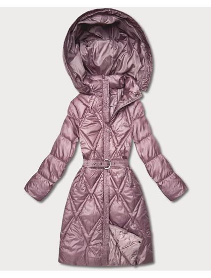Prošívaný přechodný kabát s kapucí Goodlookin pink (Y3-9215-52) Prošívaný přechodný kabát s kapucí Goodlookin pink (Y3-9215-52)