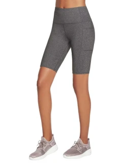 Go Walk Cyklistické kraťasy s vysokým pasem model 21388365 Grey M - Skechers