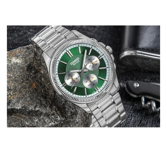 CASIO MTP-1375D-3AVDF Pánské hodinky + krabice CASIO MTP-1375D-3AVDF Pánské hodinky + krabice