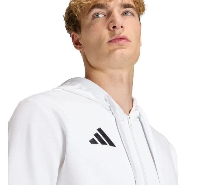 Pánská mikina adidas Entrada 26 FZ Hoody white KF5943 pánské provedení