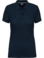 WK WK 275 Dámské pracovní piqué polo z těžké bavlny 20.W275 navy WK WK 275 Dámské pracovní piqué polo z těžké bavlny 20.W275 navy