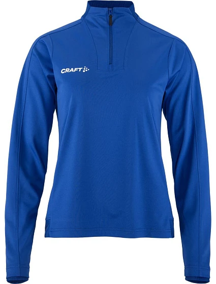 Craft Teamwear Evolve 2.0 Half Zip W Dámská tréninková bunda s 1/4 zipem 82.4761 club cobolt Craft Teamwear Evolve 2.0 Half Zip W Dámská tréninková bunda s 1/4 zipem 82.4761 club cobolt