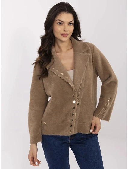 Kurtka MBM KR model 21057915 ciemny bezowy - FPrice