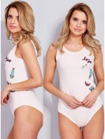 Dámské body EN BO model 14833280 světle růžové - FPrice Dámské body EN BO model 14833280 světle růžové - FPrice