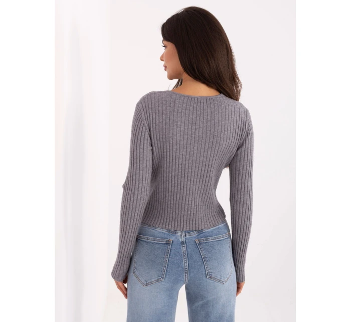 Jumper PM SW R1639.27 tmavě šedý Jumper PM SW R1639.27 tmavě šedý