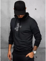 Pánské černé tepláky model 21967427 - Dstreet