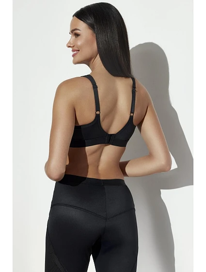 Měkká podprsenka bez kostic model 22269115 Black - Ava Měkká podprsenka bez kostic model 22269115 Black - Ava