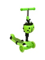 BALANCE SCOOTER 3V1 ENERO LADYBIRD GREEN