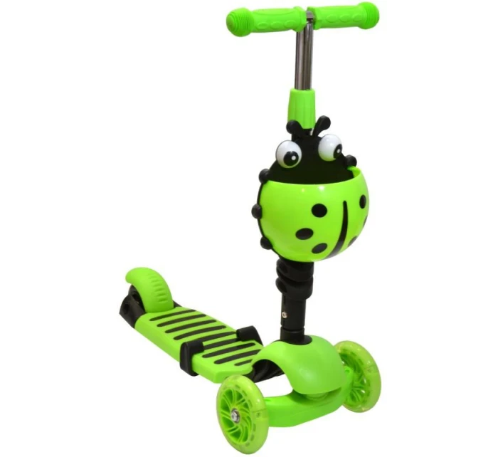 BALANCE SCOOTER 3V1 ENERO LADYBIRD GREEN
