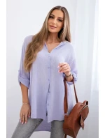 Bavlněná mušelínová košile Bavlněná mušelínová košile