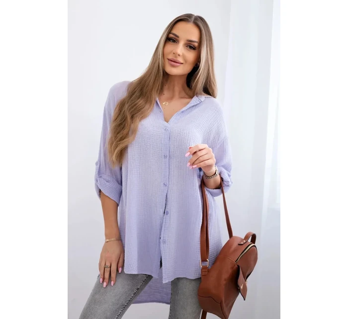 Bavlněná mušelínová košile Bavlněná mušelínová košile