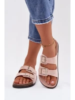 Dámské žabky Světle růžové model 21908455 - Boto