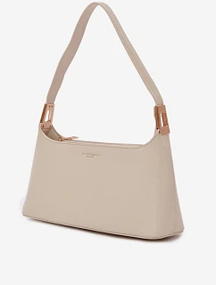 Kožená kabelka model 22111560 světle béžová - Flora&Co