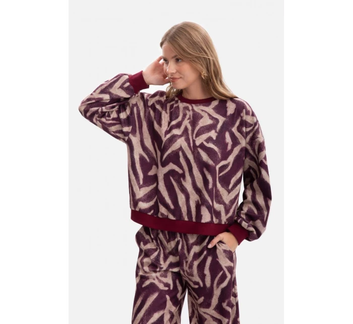 B303 Pletená mikina s potiskem - model 2