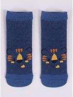 Yoclub Chlapecké kotníkové tenké bavlněné ponožky Vzory Barvy 6 Balení SKS-0072C-AA00-002 Vícebarevné