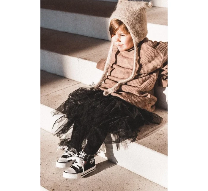 Klasické vysoké tenisky Big Star - černé Klasické vysoké tenisky Big Star - černé