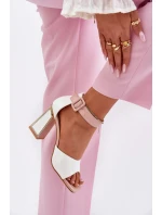 Sandály na podpatku  model 212823 Step in style