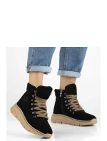 Boty na široké podrážce model 222013 Solea Boty na široké podrážce model 222013 Solea