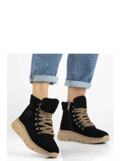 Boty na široké podrážce model 222013 Solea