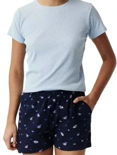 Dámské pyžamo model 21061080 light blue - Atlantic