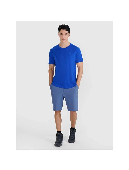 Pánské trekingové tričko z Merino vlny model 21434514 pánské - 4F