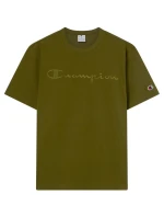 Pánské tričko SS Tee olive  pánské model 21479801 - CHAMPION
