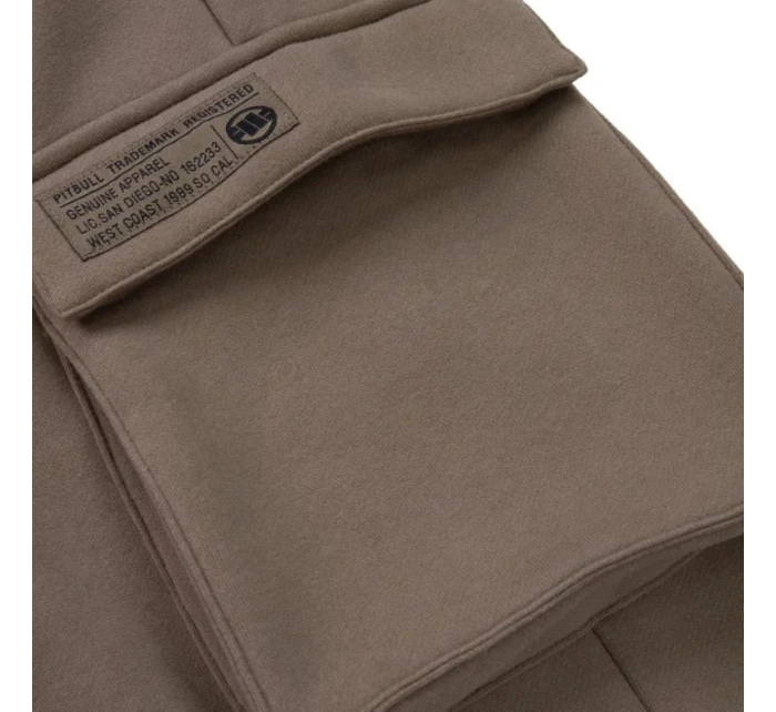 Pánské hnědé tepláky Pit Bull Sport - model 21932144